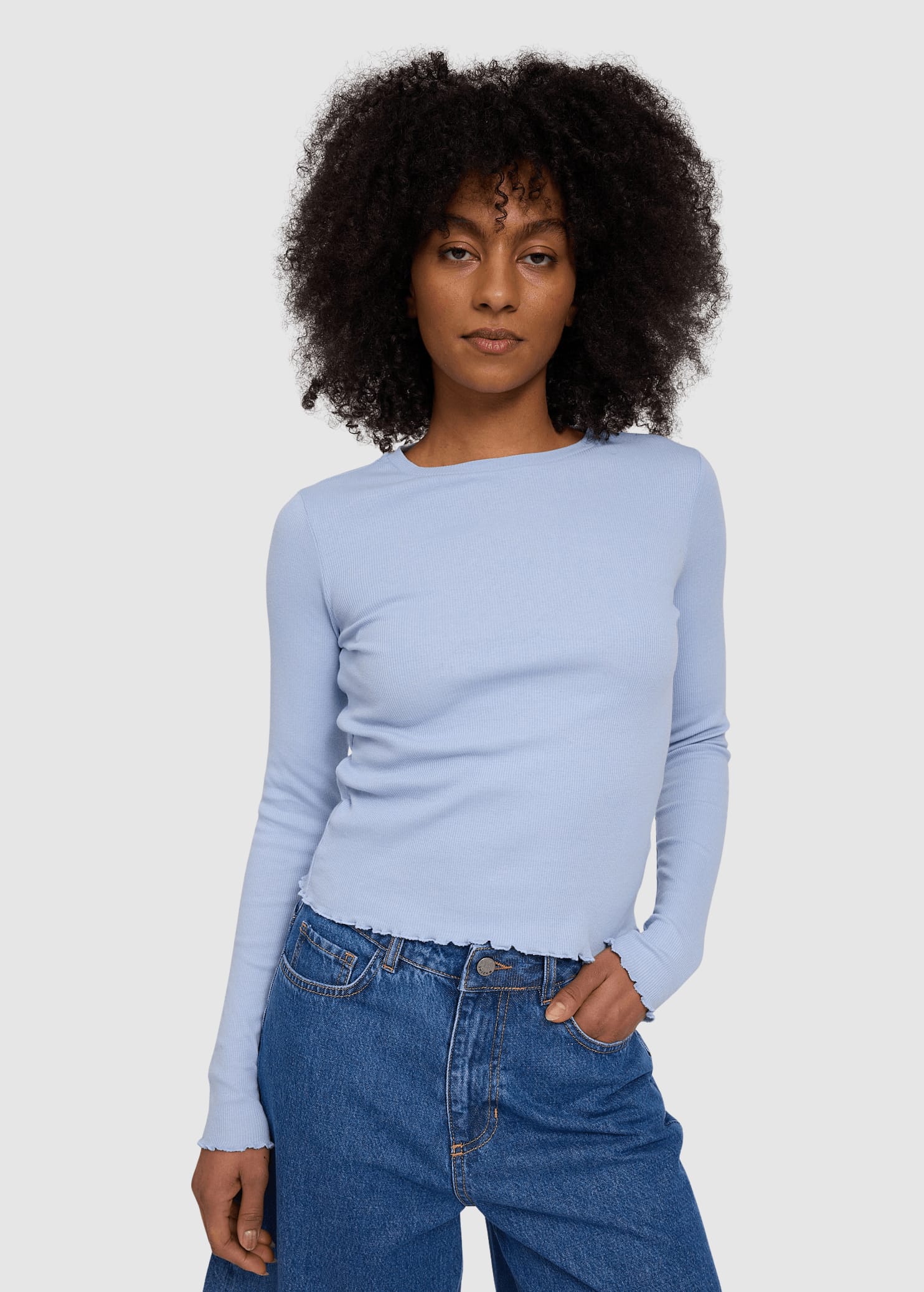 Babylock Hems Longsleeve Cloud Blue Babylock Hems Longsleeve Cloud Blue