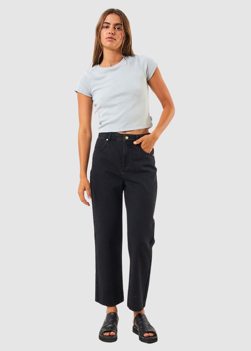Shelby Organic Denim Wide Leg Jeans Shelby Organic Denim Wide Leg Jeans