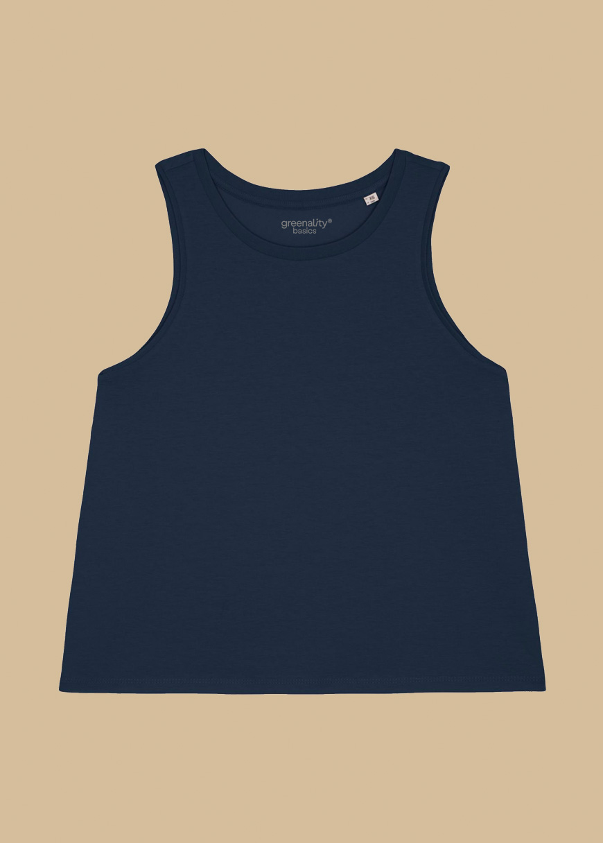 Cropped Oversized Tanktop Woman