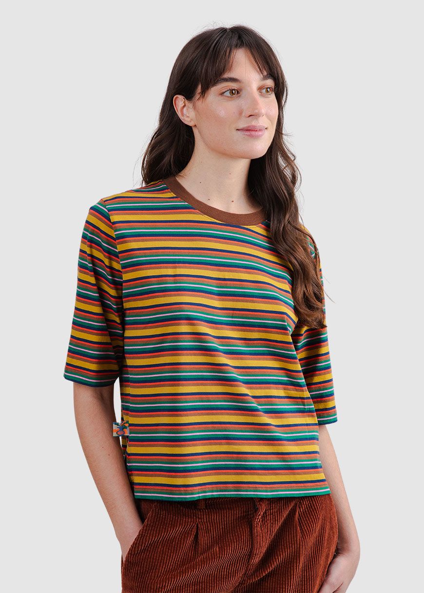 Stripes Squared Tee