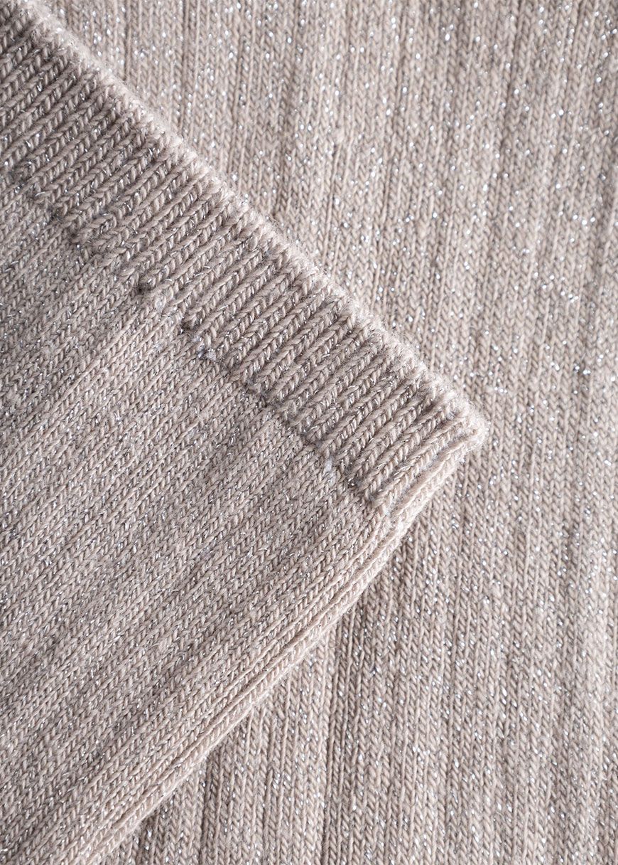 Single Pack Rib Lurex Socks Single Pack Rib Lurex Socks
