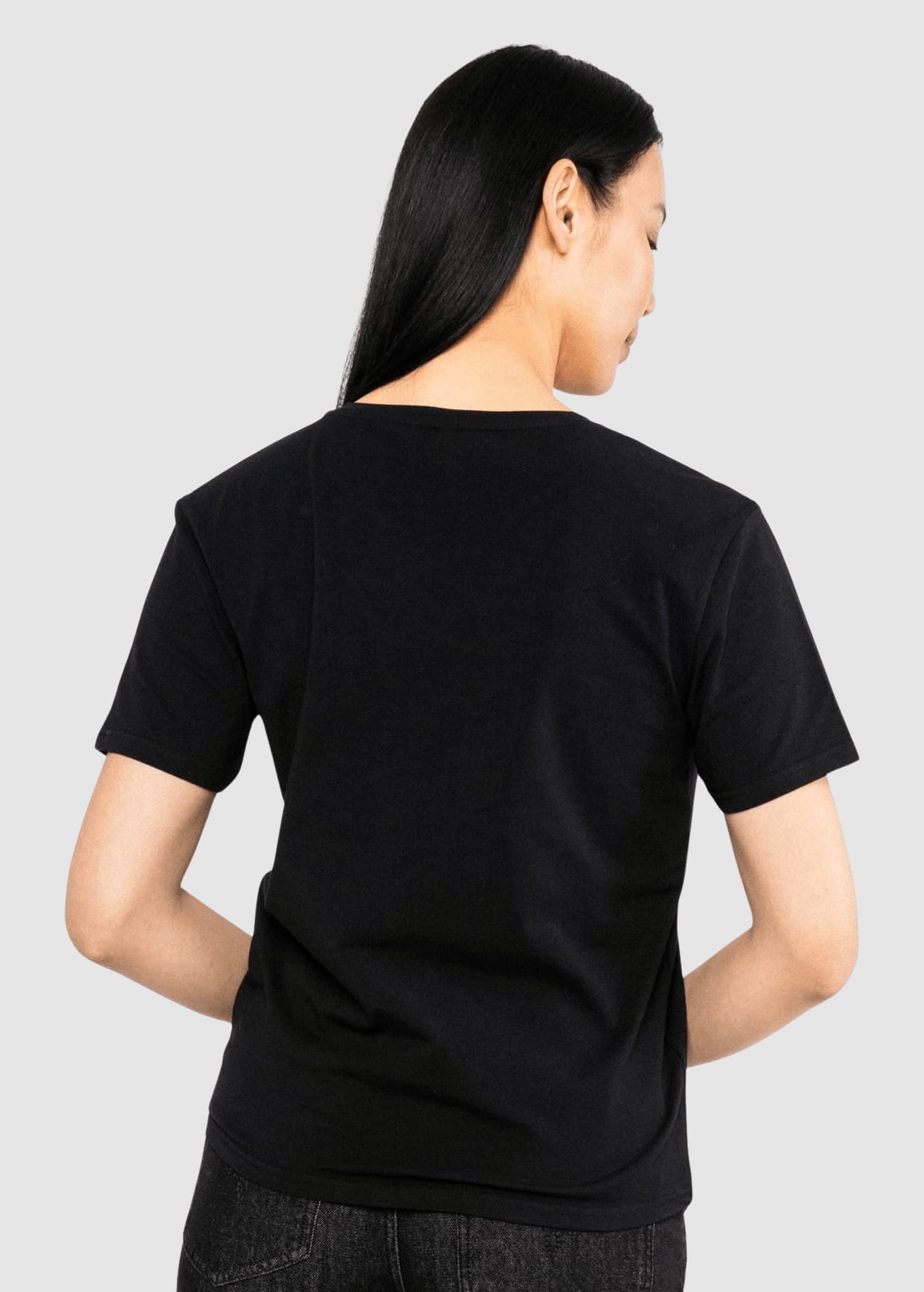 Message Tee Soleil Black And Strong