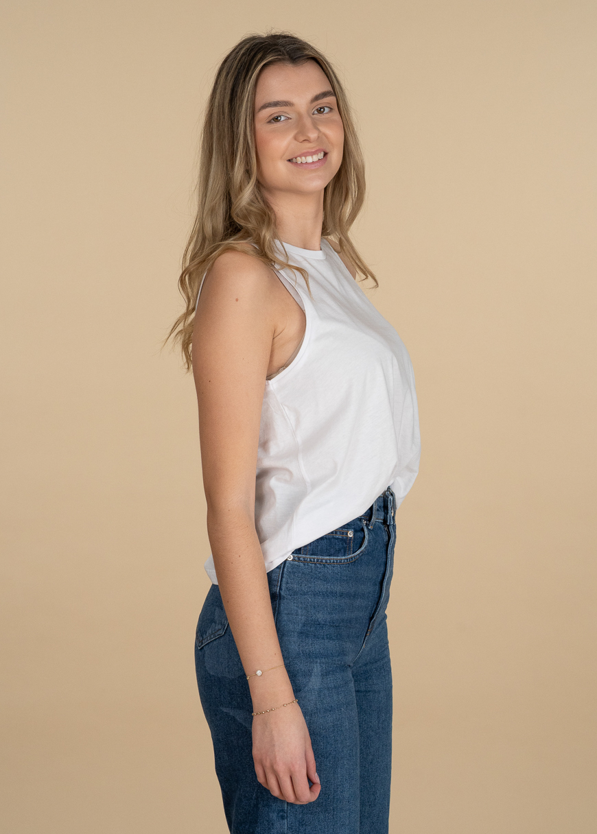 Cropped Oversized Tanktop Woman