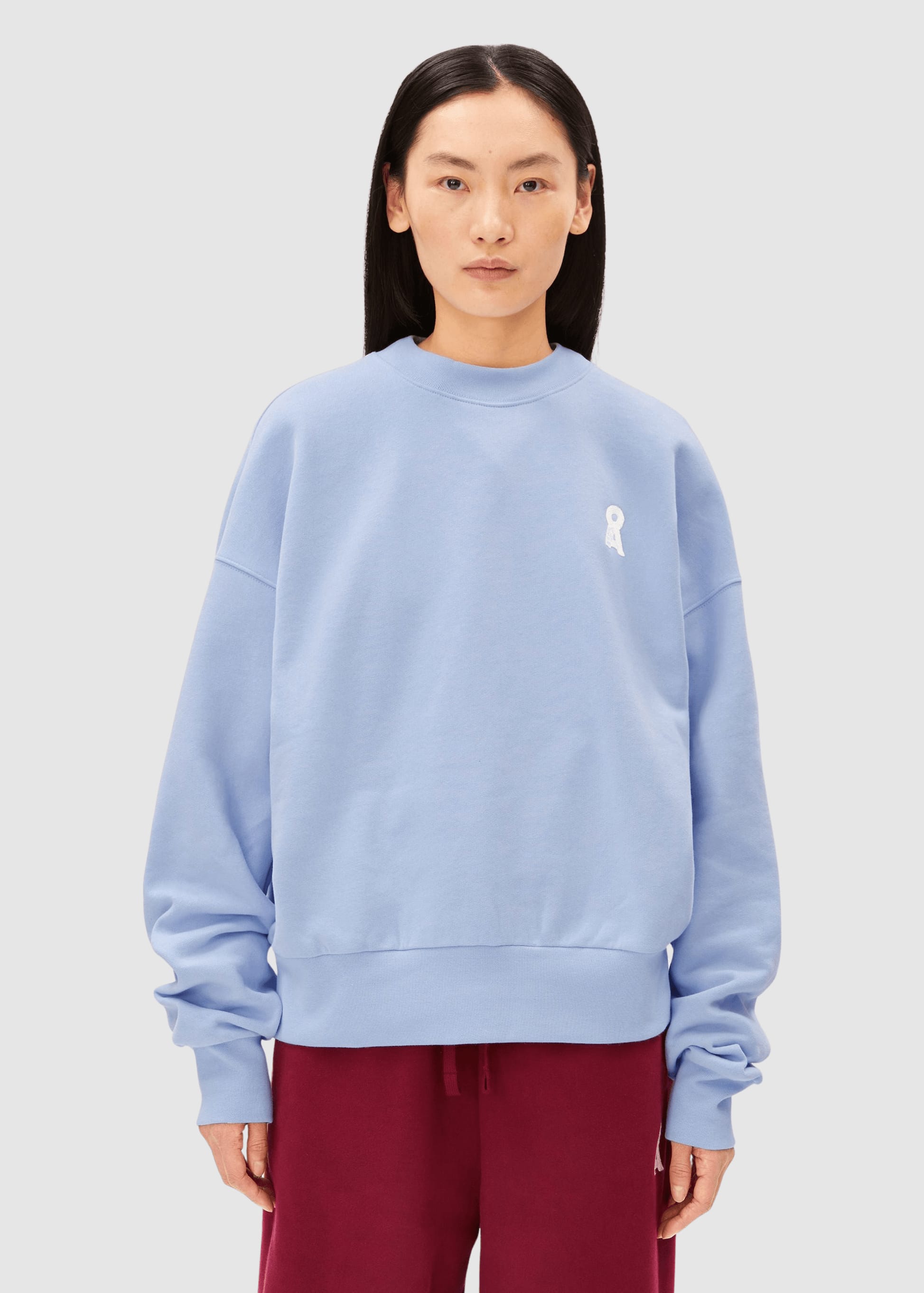 Iconic Å Alizaa Sweat Soft Blue