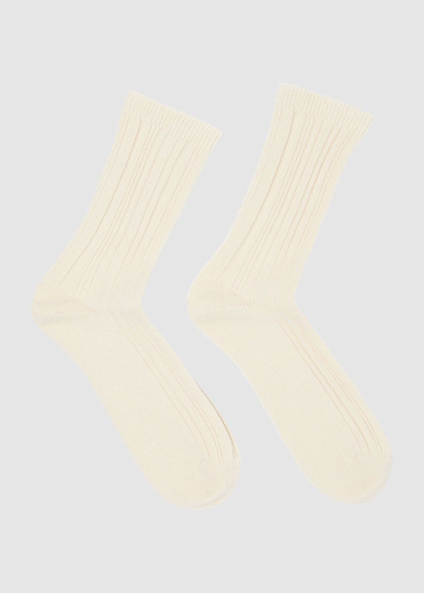 Rippenstrick-Socken