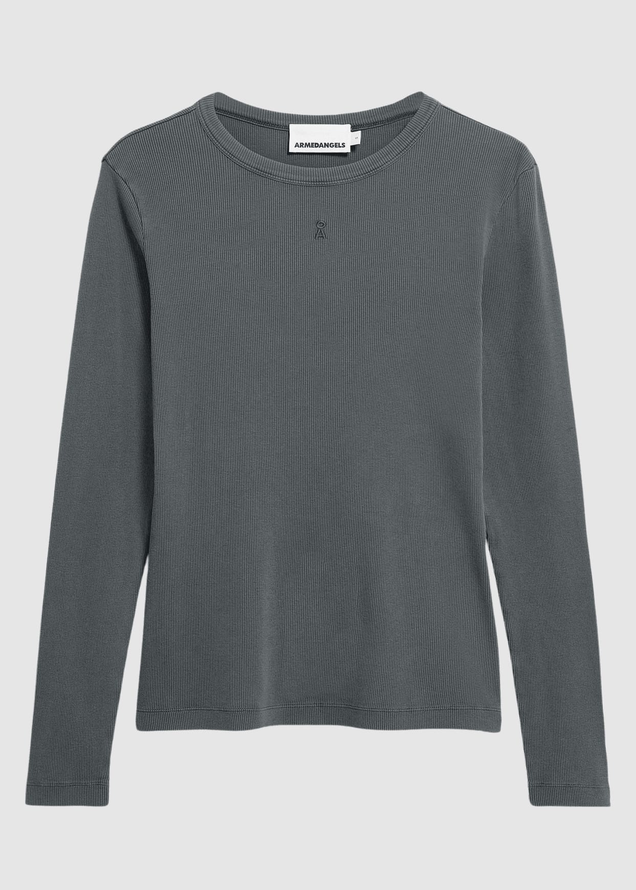Gmt Dye Rib Longsleeve Space Steel Gmt Dye Rib Longsleeve Space Steel