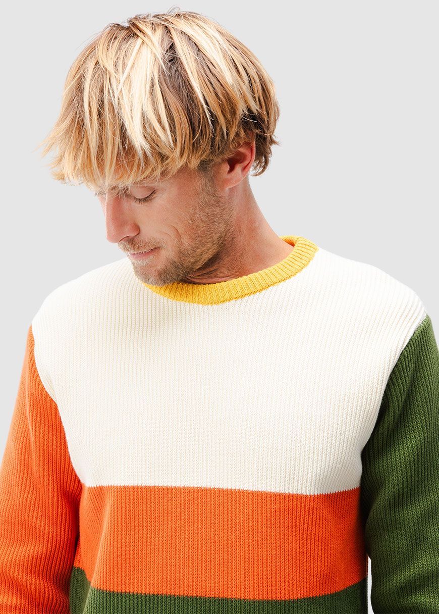 Stripes Cotton Sweater Stripes Cotton Sweater