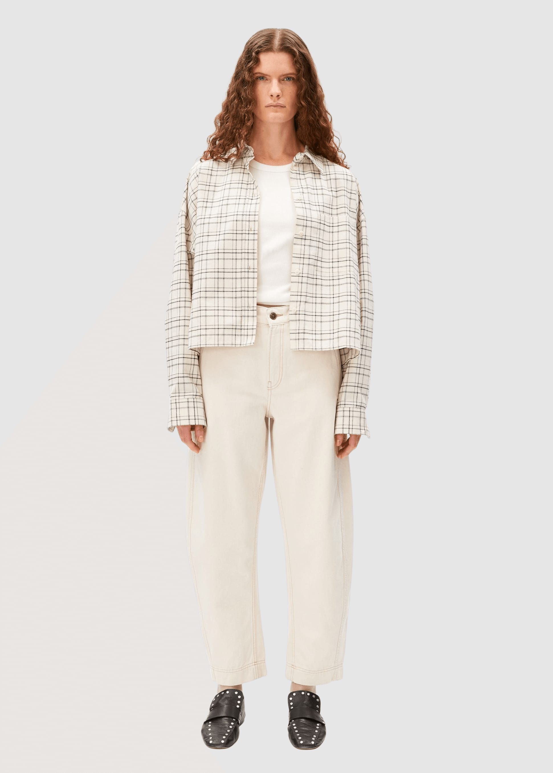 Workwear Canvas Barrel Pant Undyed