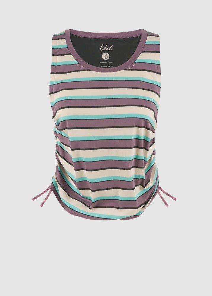 Multicolor-Stripe Top