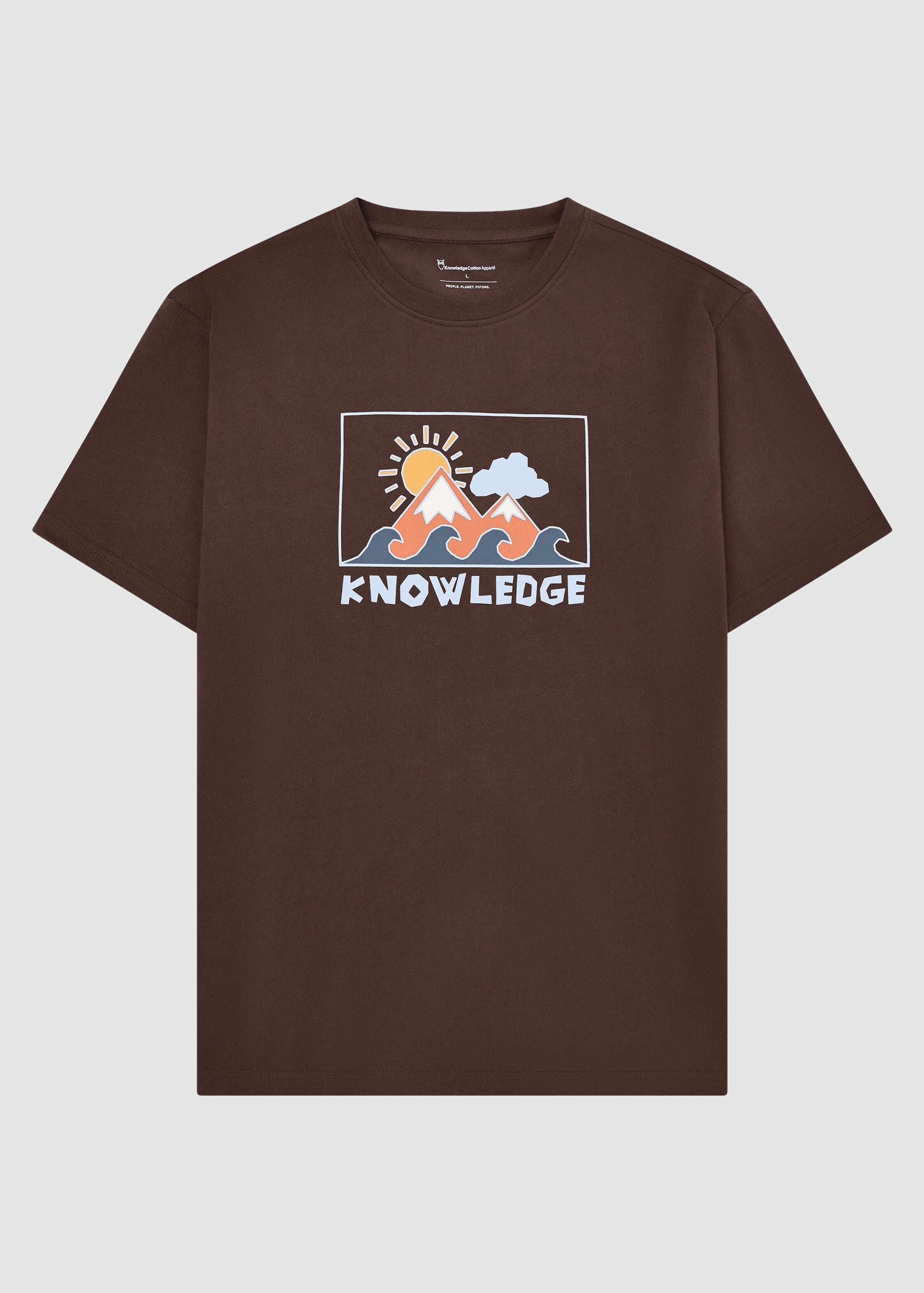 Front Print T-Shirt Shaved Chocolate Front Print T-Shirt Shaved Chocolate