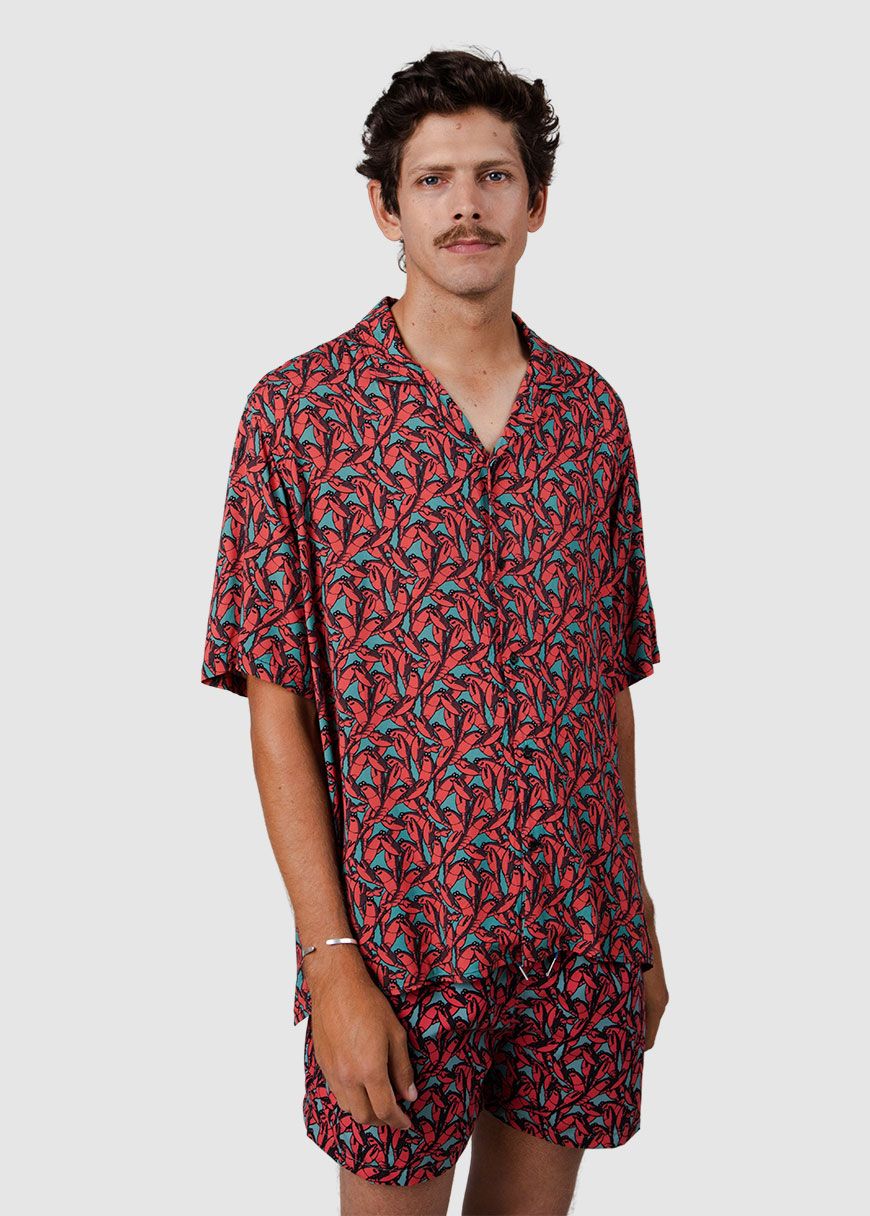 Lobster Aloha Shirt Lobster Aloha Shirt