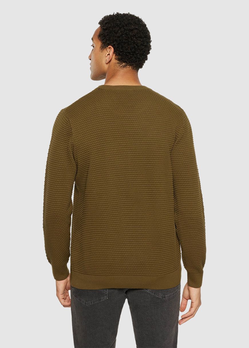 Vagn Regular Bubble Knit Crew Neck Vagn Regular Bubble Knit Crew Neck