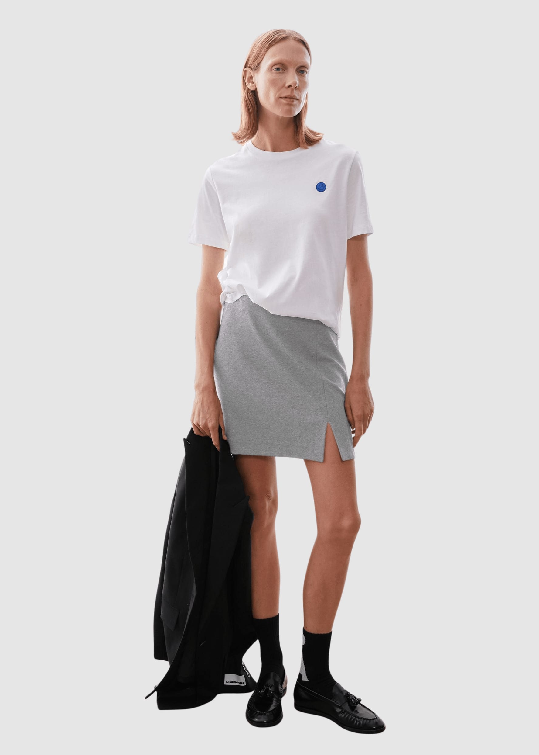 Lualaa Embro T-Shirt White