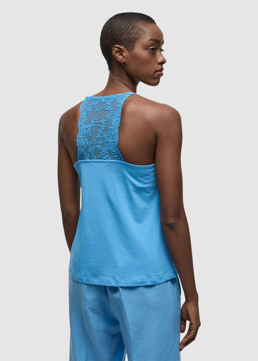 Top mit Spitze Top mit Spitze