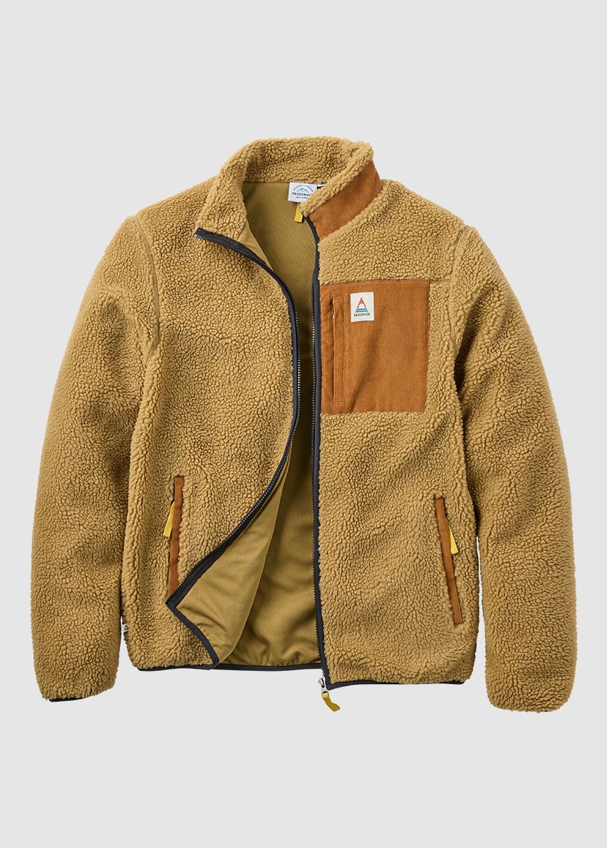 passenger_trekker_recycled_deep_pile_sherpa_fleece_AW_25_PAS_M_FL_BQT_96_Biscuit_1_731612016c Trekker Recycled Deep Pile Sherpa Fleece