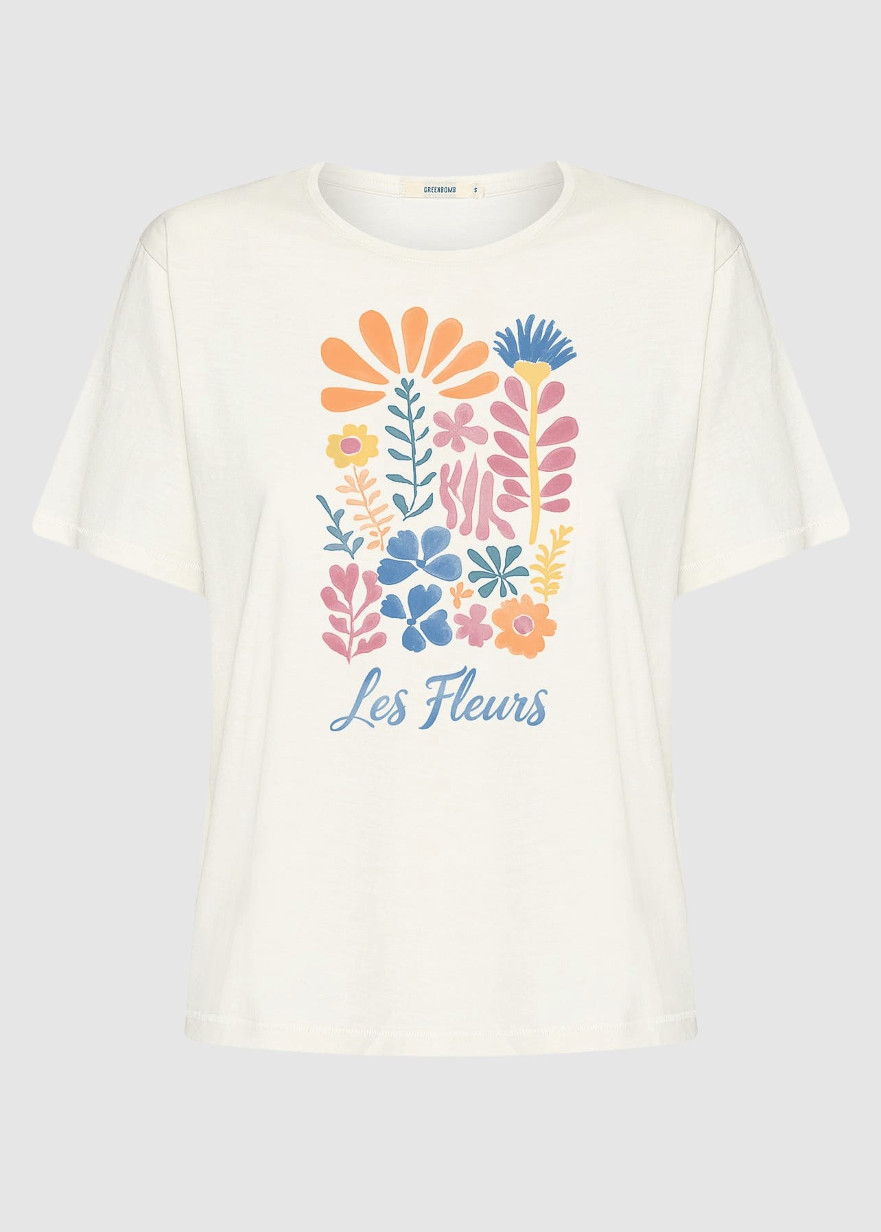 Les Fleurs Nova T-Shirt Moonstone Les Fleurs Nova T-Shirt Moonstone