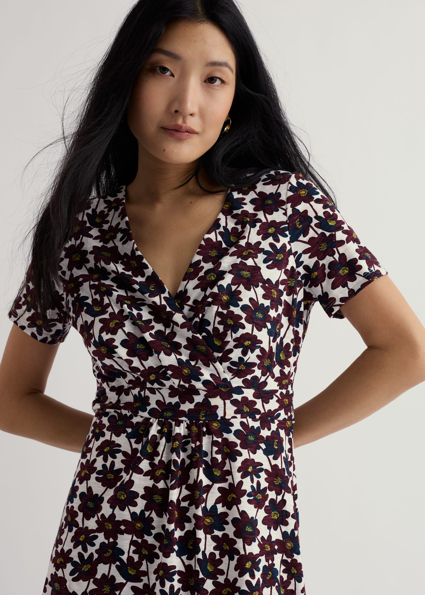 Chapelle Dress Inked Cosmos Chalk Chapelle Dress Inked Cosmos Chalk