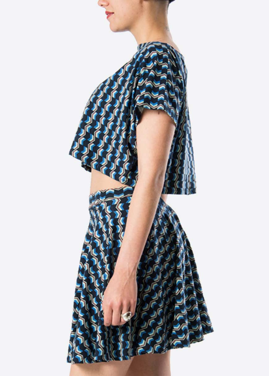 Calathea Women Dress Royal Blue Calathea Women Dress Royal Blue