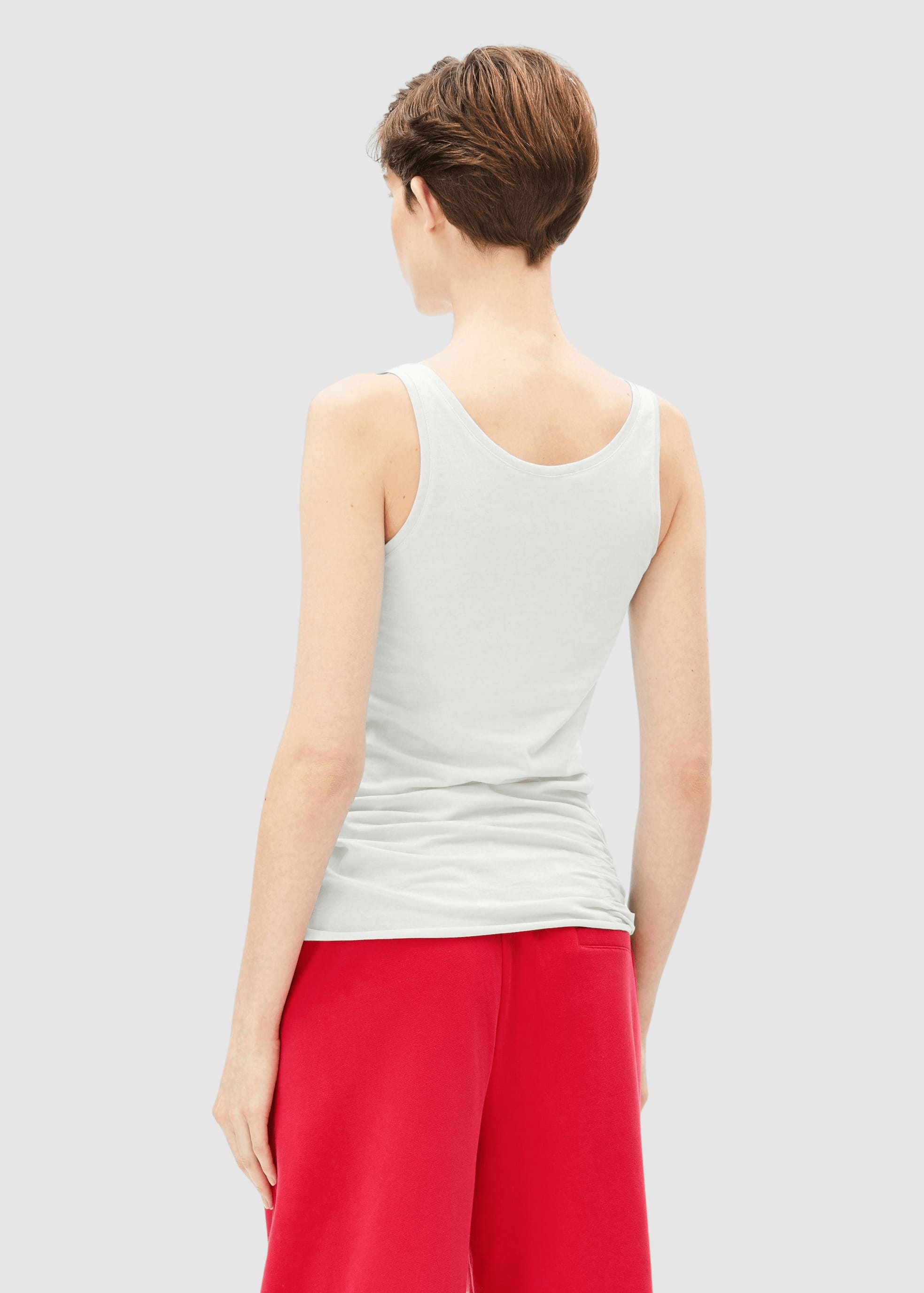 Single Jersey Top Off White