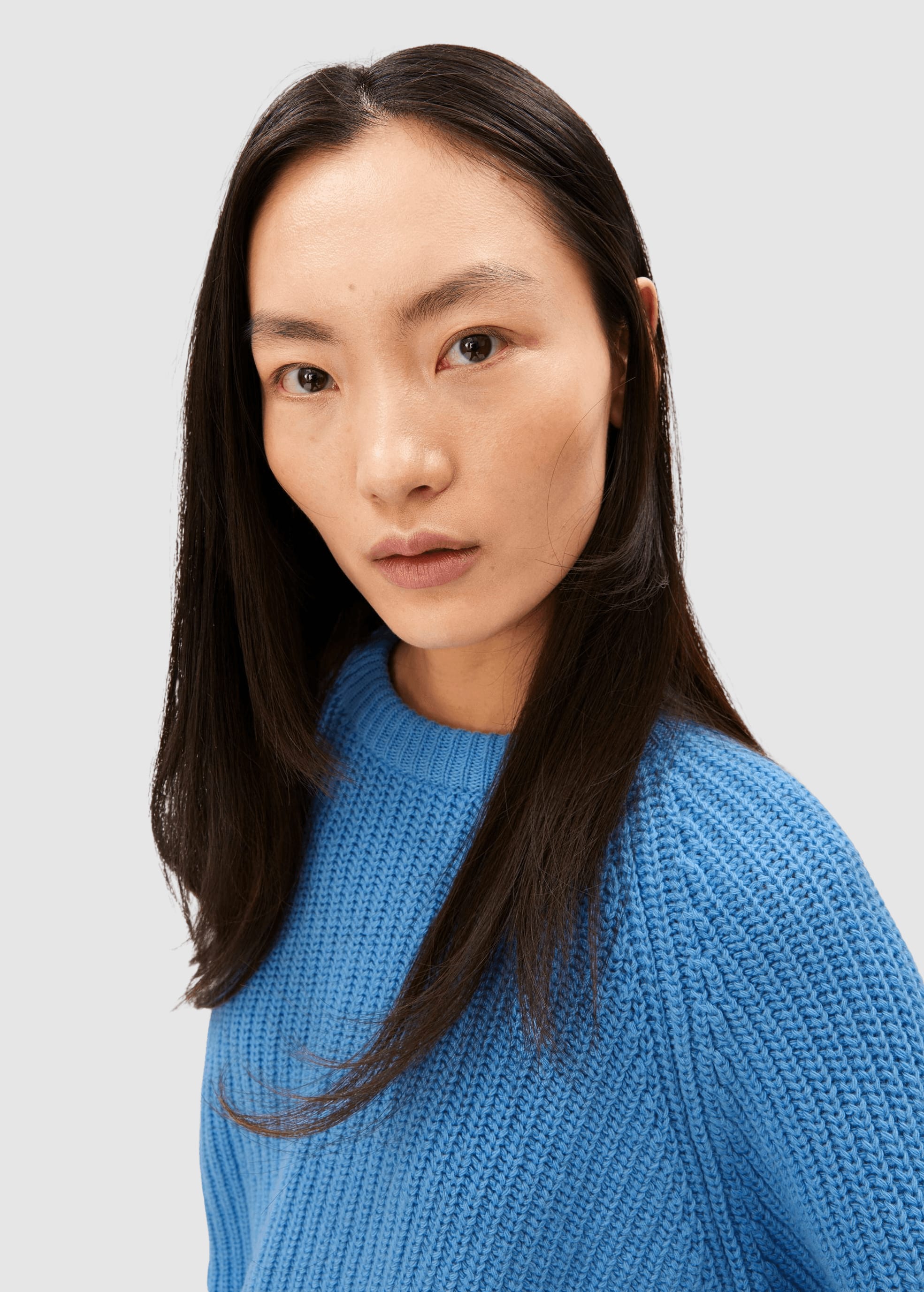 Rib Knit Sweater Skylight