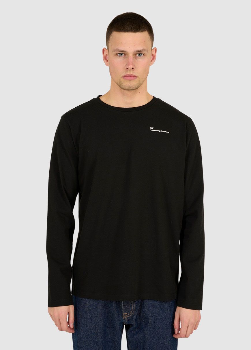 Knowledge Back Print Long Sleeve T-Shirt Knowledge Back Print Long Sleeve T-Shirt