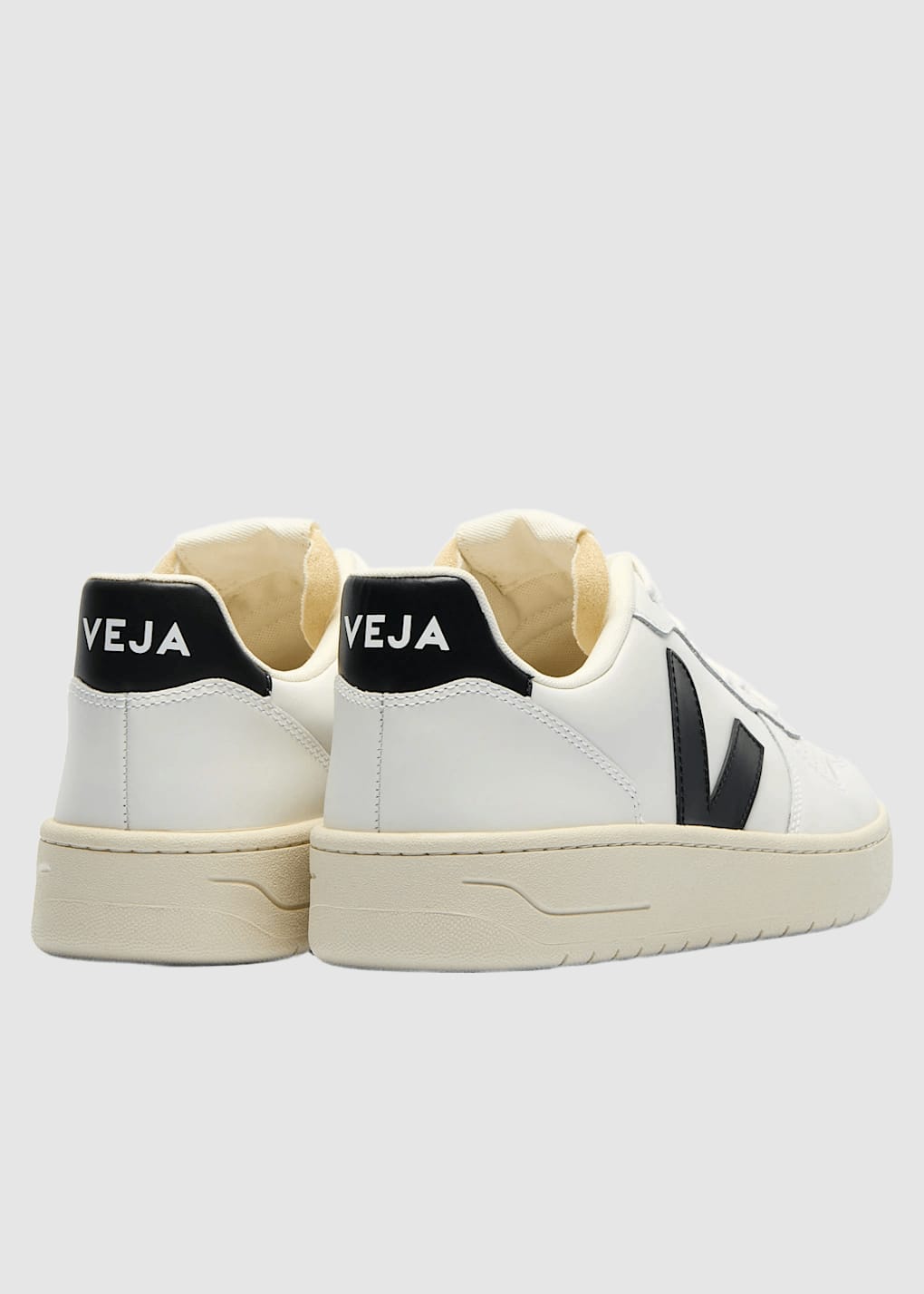 V-10 Prime Leather Extra White Black