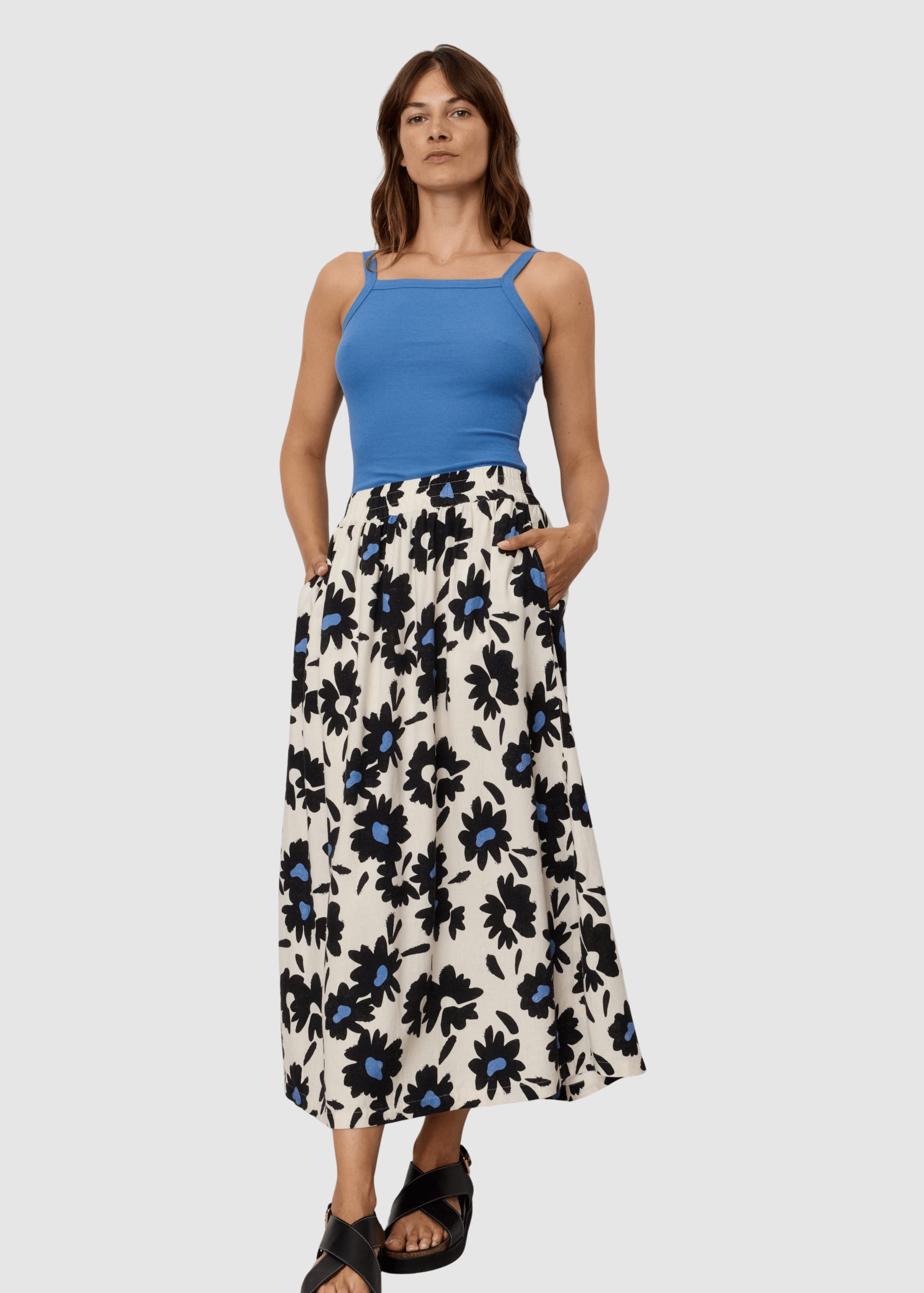 Skirt Fennel Bloom Electric Blue Skirt Fennel Bloom Electric Blue