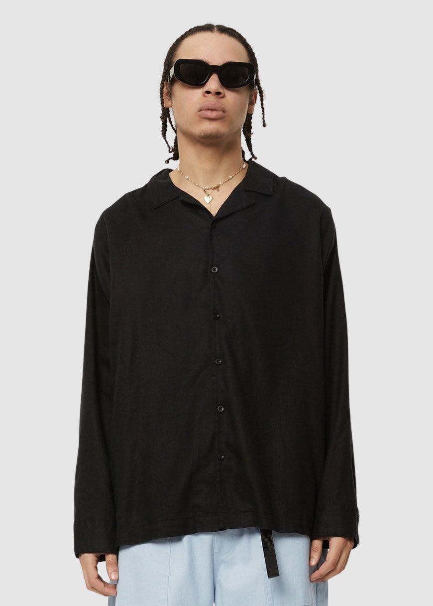 Critical Hemp Cuban Longsleeve Shirt Critical Hemp Cuban Longsleeve Shirt