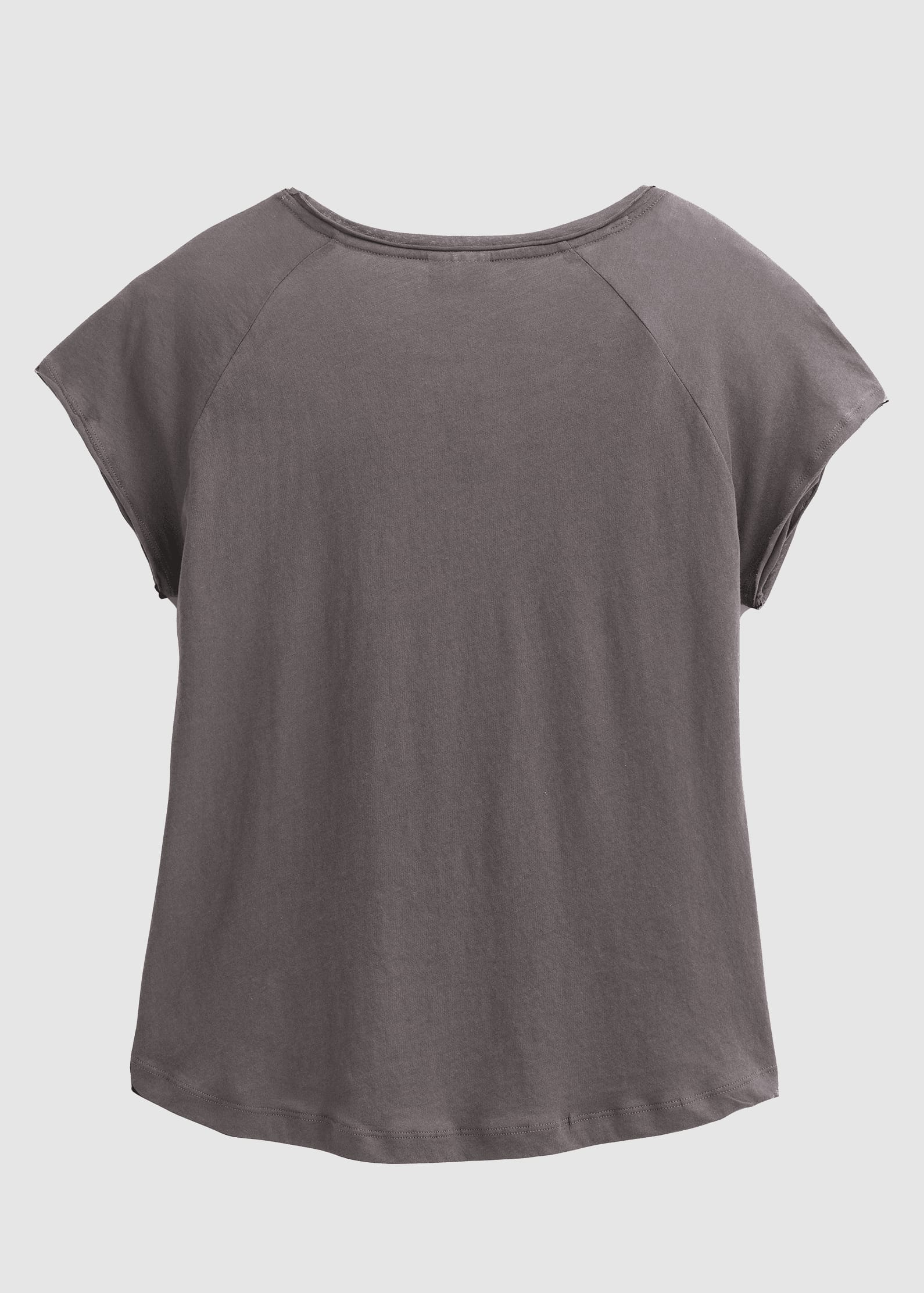 Kurzarm-Shirt Raglan Dunkelgrau Kurzarm-Shirt Raglan Dunkelgrau