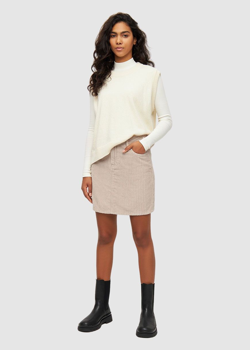 Irregular Corduroy Skirt Irregular Corduroy Skirt