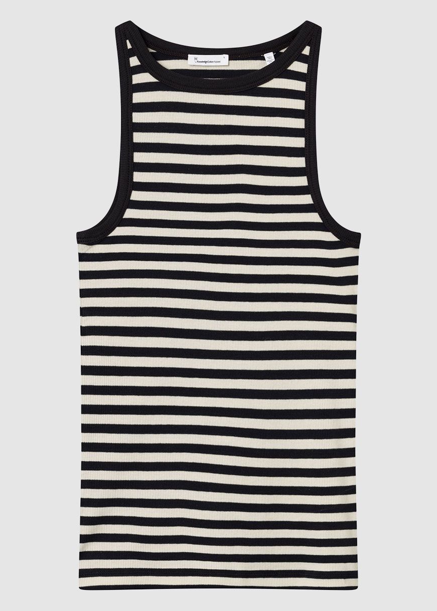 Striped Racer Rib Top