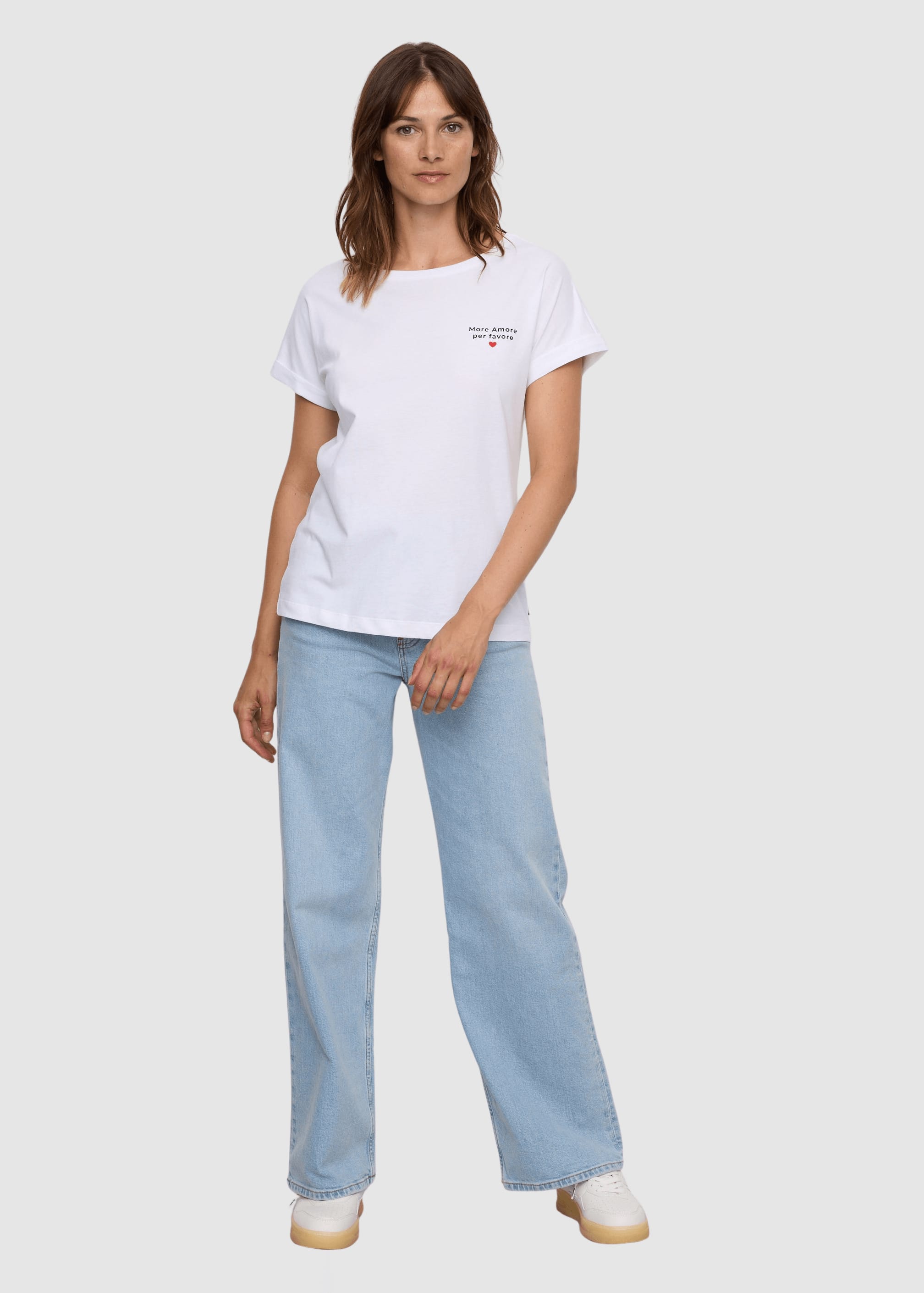 T-Shirt Cayenne More Amore White T-Shirt Cayenne More Amore White