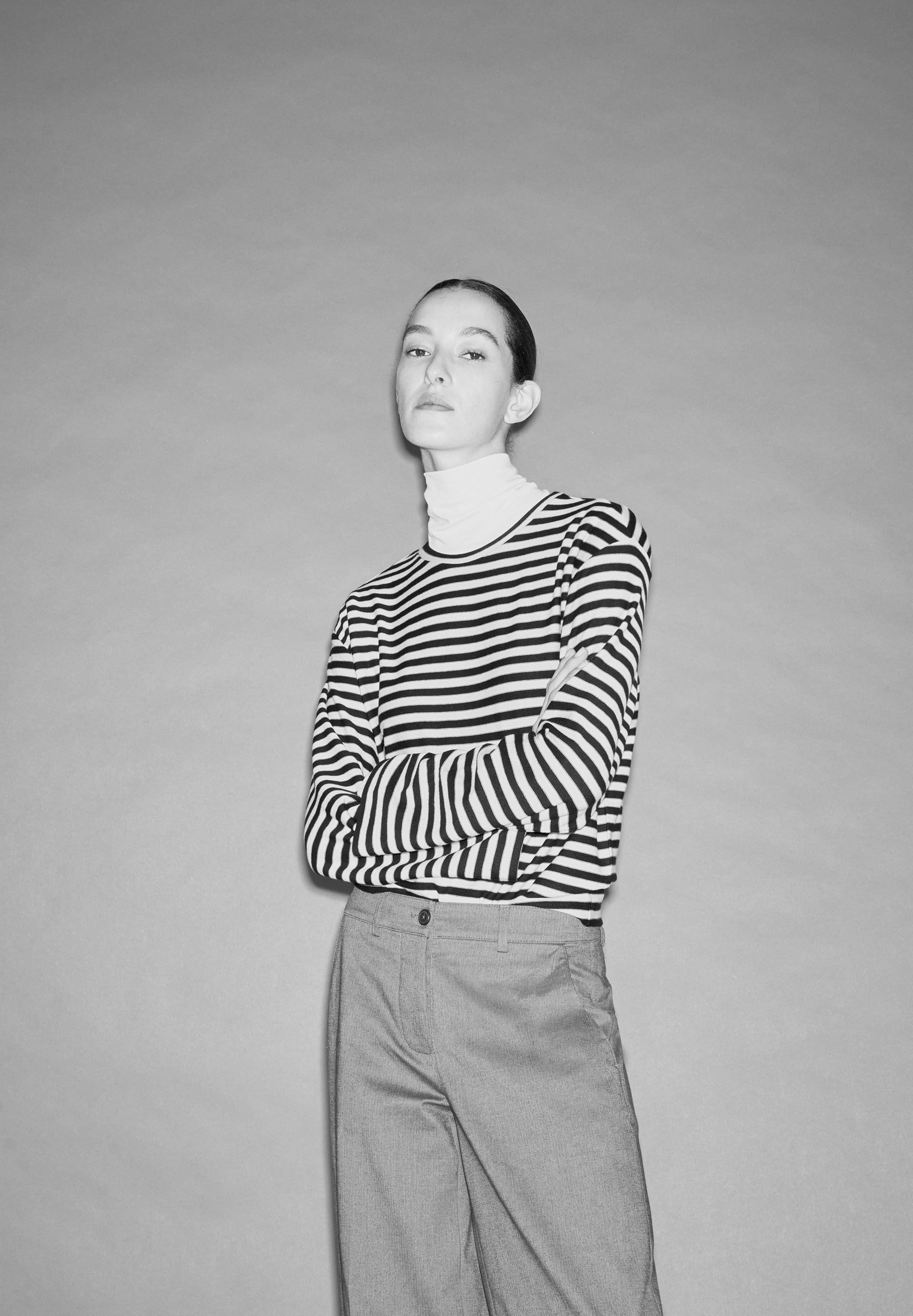 Marynaa Knitted Stripe