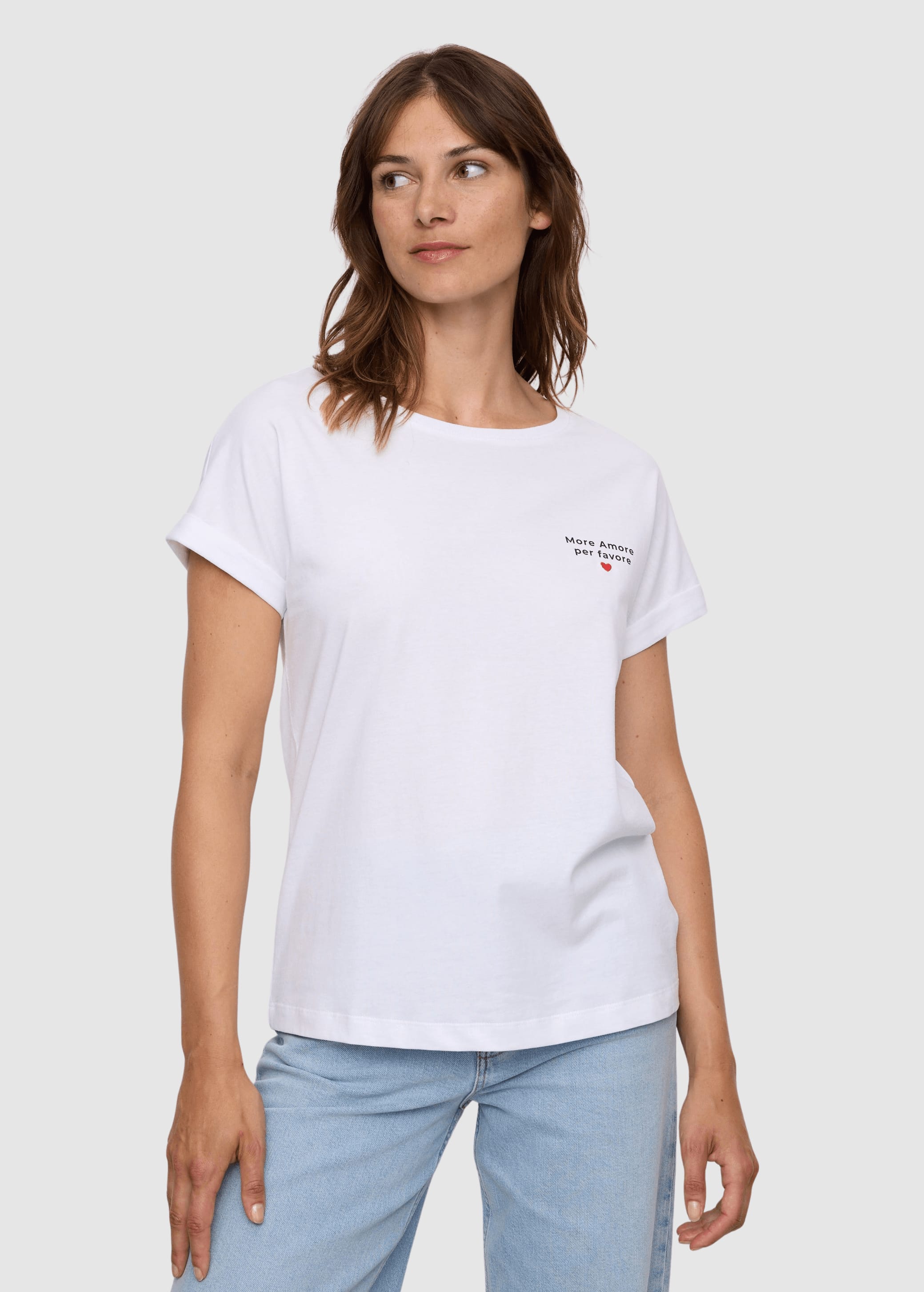 T-Shirt Cayenne More Amore White T-Shirt Cayenne More Amore White
