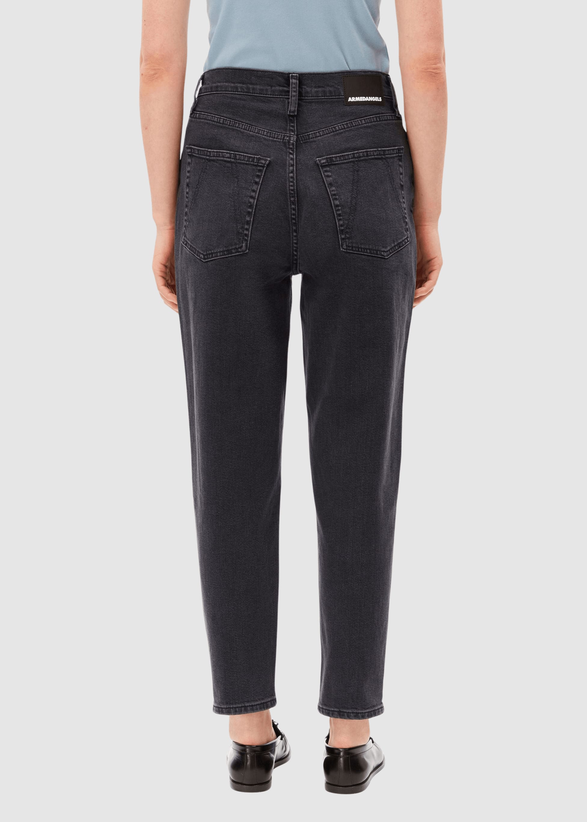 Mairaa High Waist Mom Jean Ebony Mairaa High Waist Mom Jean Ebony
