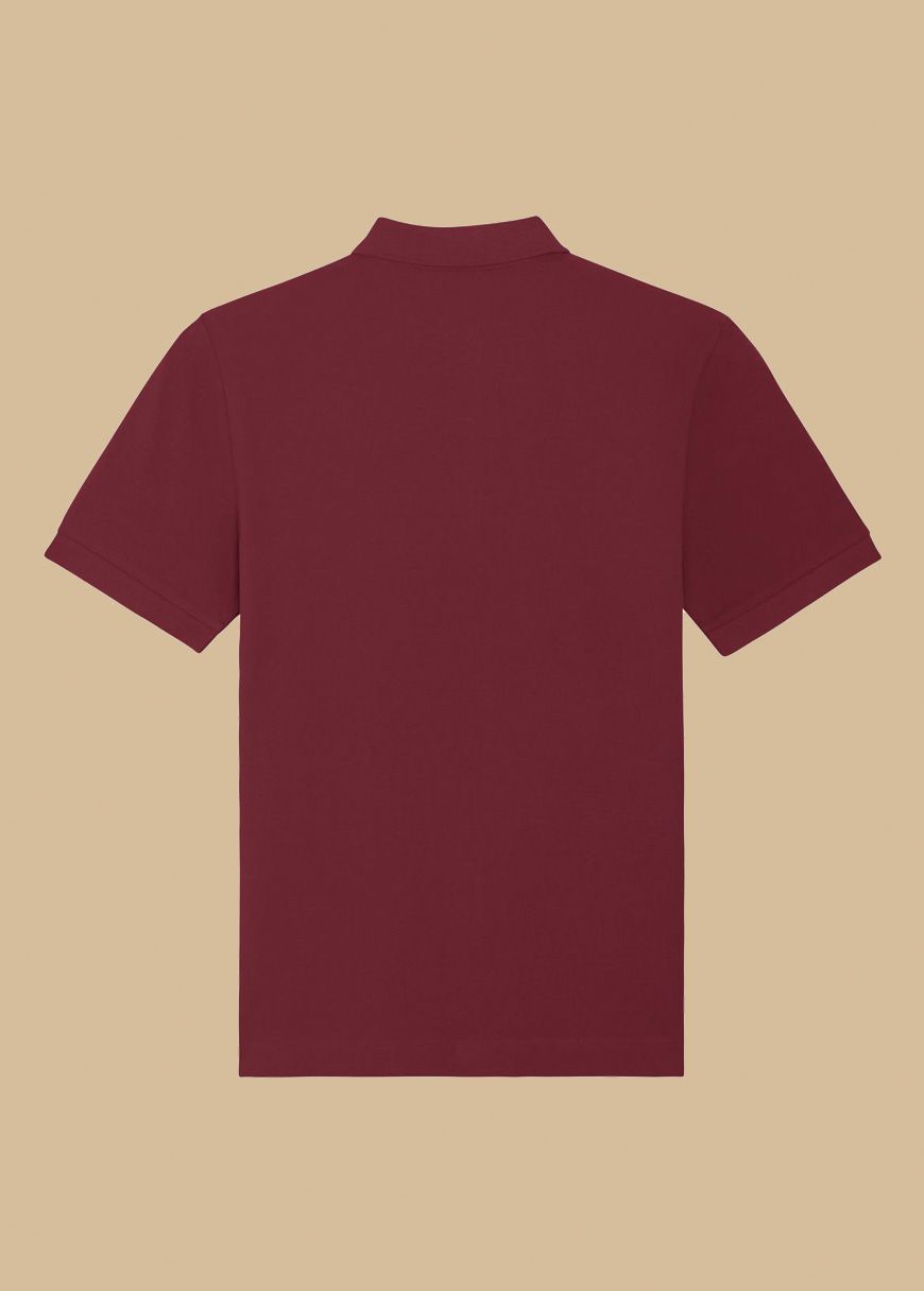 Burgundy_Polo_frei_hinten_210a52b5f1 Classic Poloshirt Man