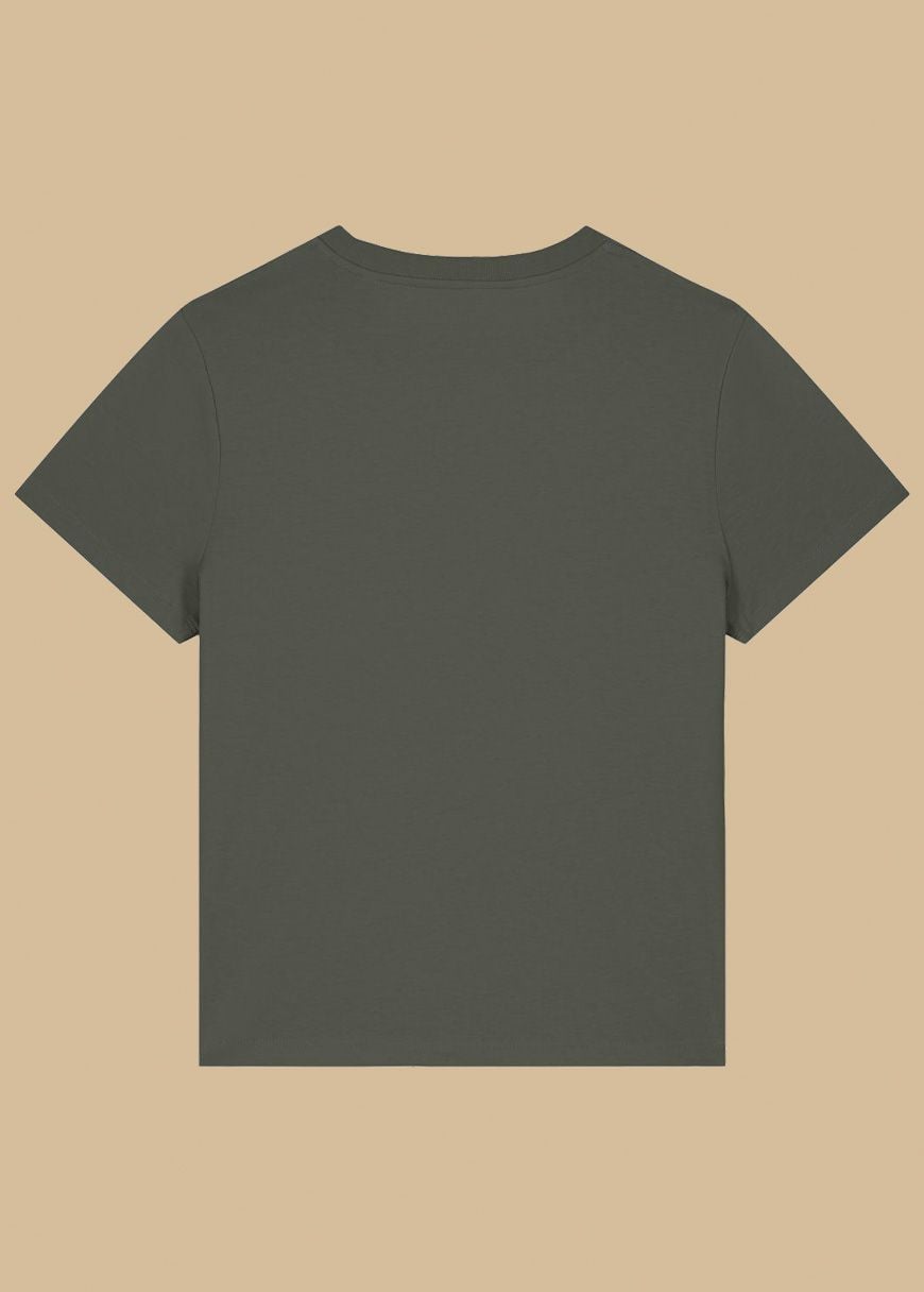 GXB-STTW172-KHAKI-02.jpg Classic T-Shirt Woman Khaki