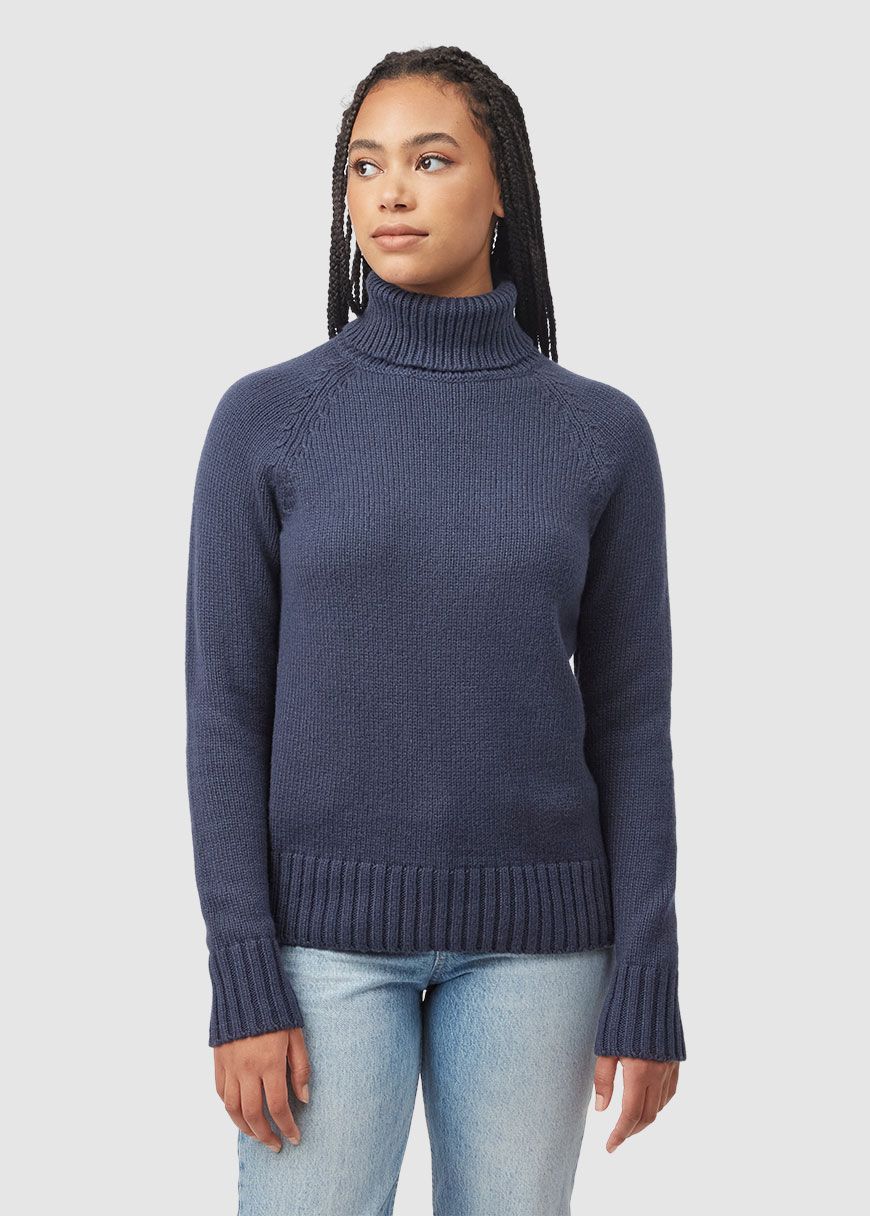 W Highline Wool Turtleneck Sweater