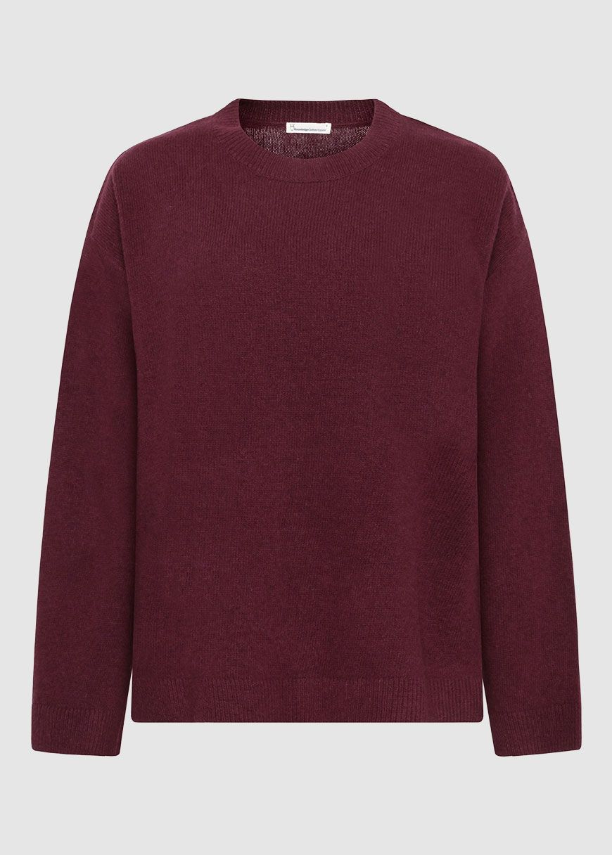 knowledge_cotton_apparel_lambswool_crew_neck_knit_AW_25_KCA_2080090_1281_Fig_1_9b4d827b32 Lambswool Crew Neck Knit