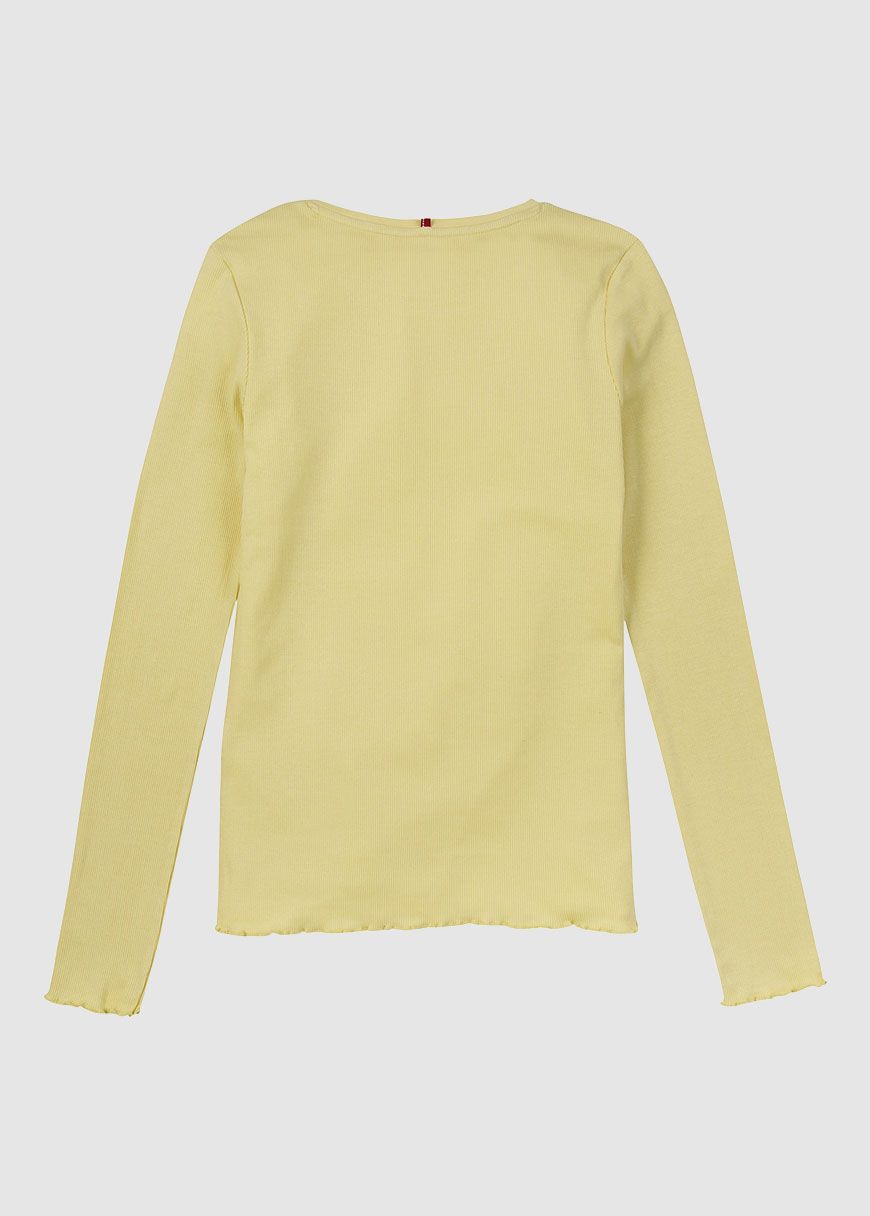 Ripp Langarmshirt
