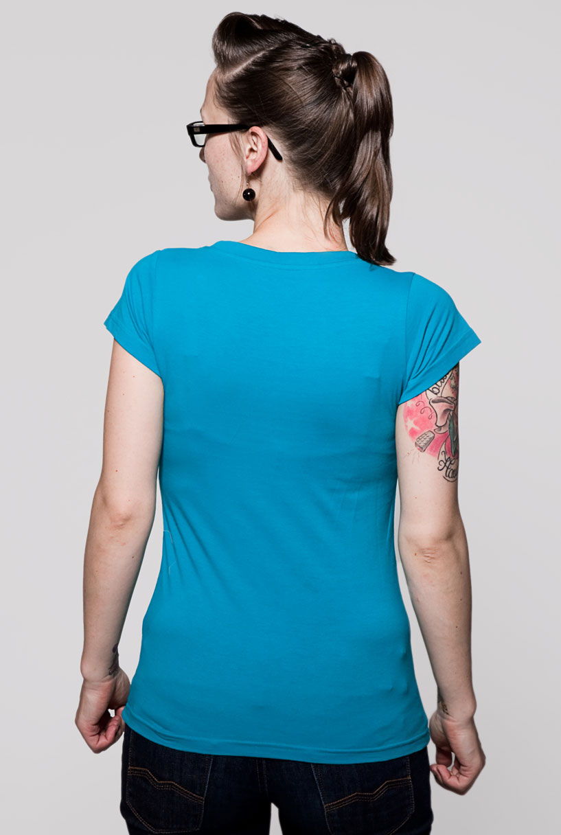 T-Shirt Rundausschnitt Petrol T-Shirt Rundausschnitt Petrol