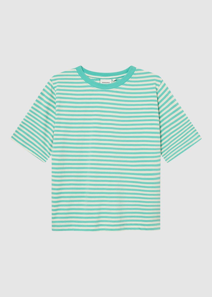 dedicated_t_shirt_vadstena_stripes_SS_25_DED_22633_Pool_Blue_2_f0a7210ad3 T-Shirt Vadstena Stripes