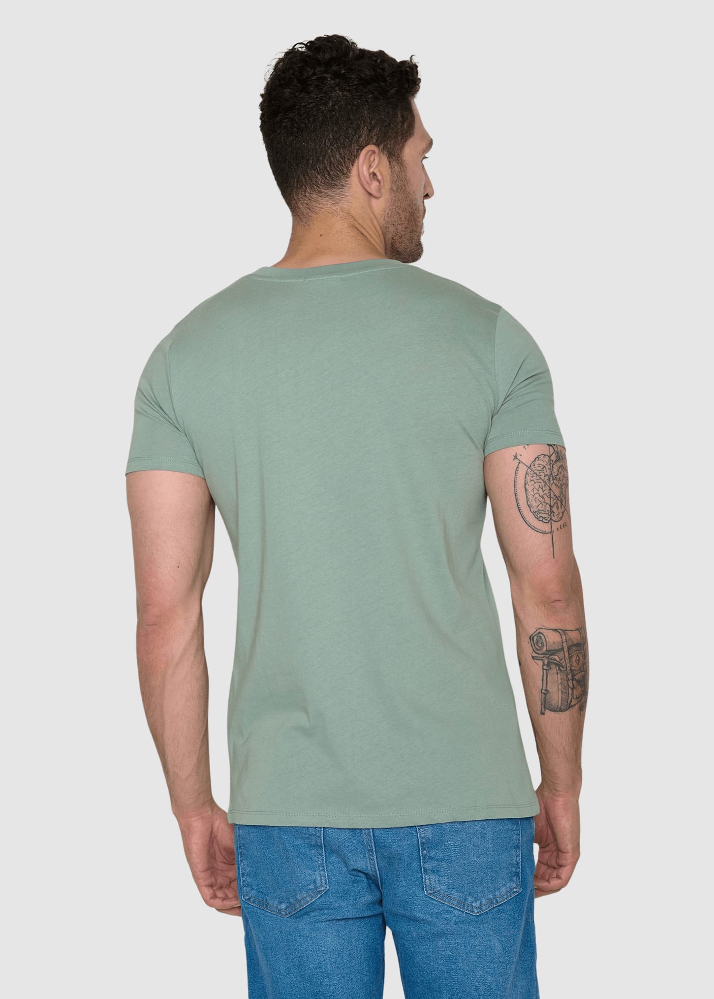 Bike Mountain Pines Guide T-Shirt Soft Sage Bike Mountain Pines Guide T-Shirt Soft Sage