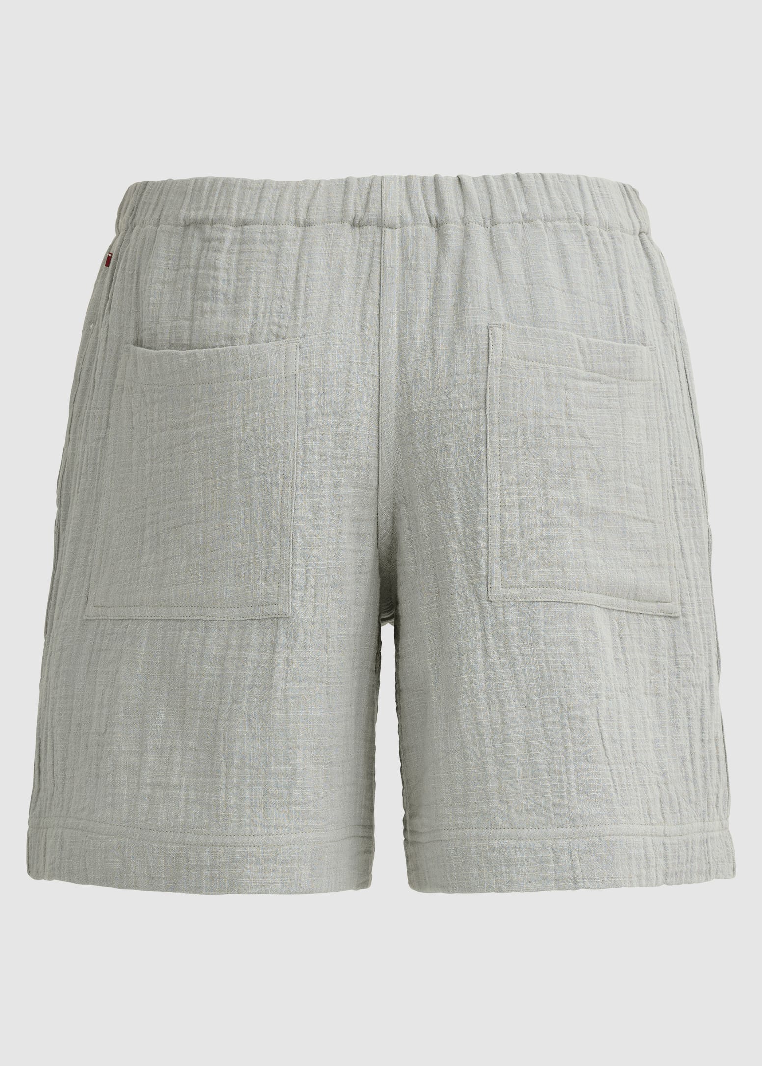 Slub Musselin-Shorts Salbei Slub Musselin-Shorts Salbei
