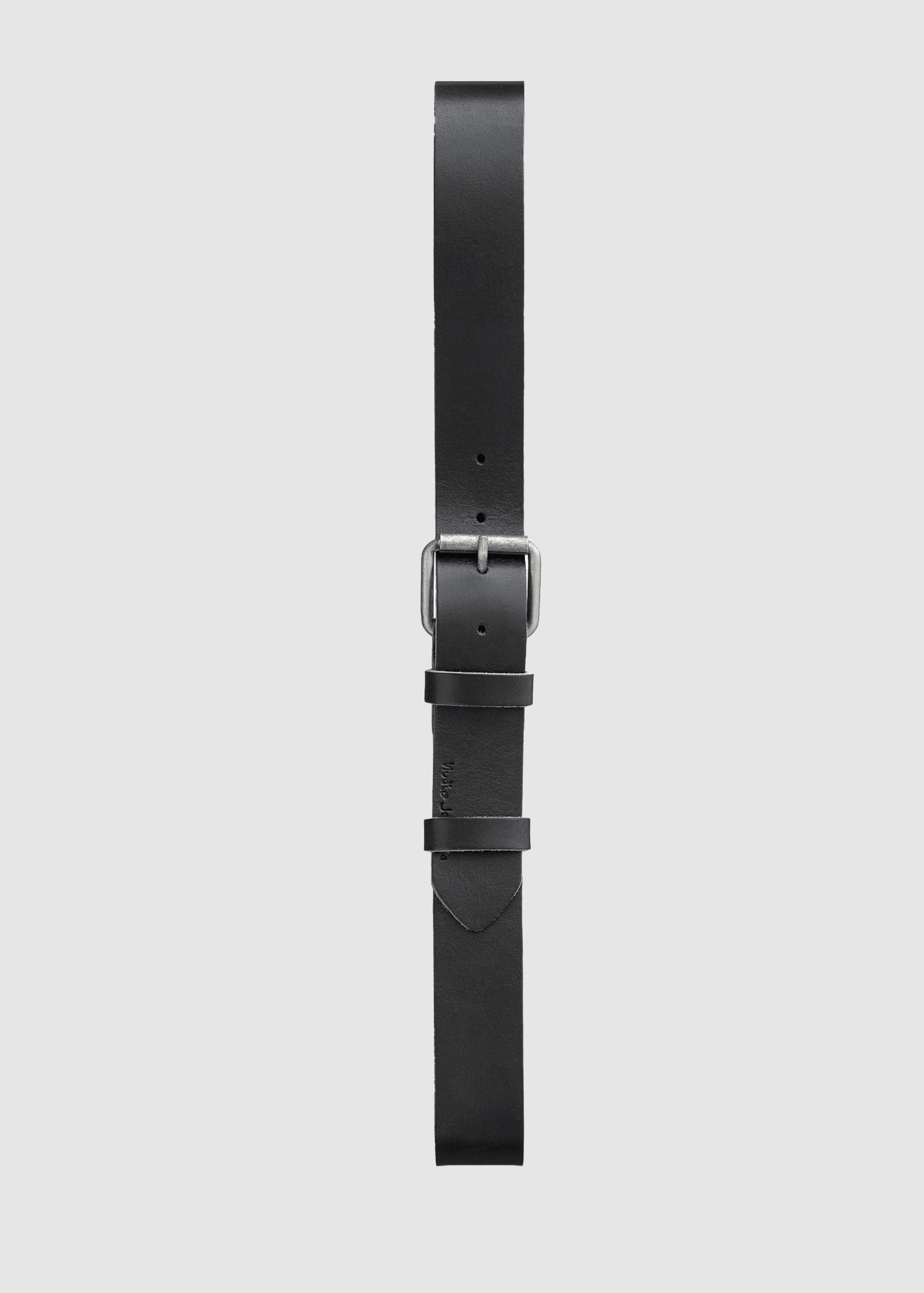 Pedersson Leather Belt Black