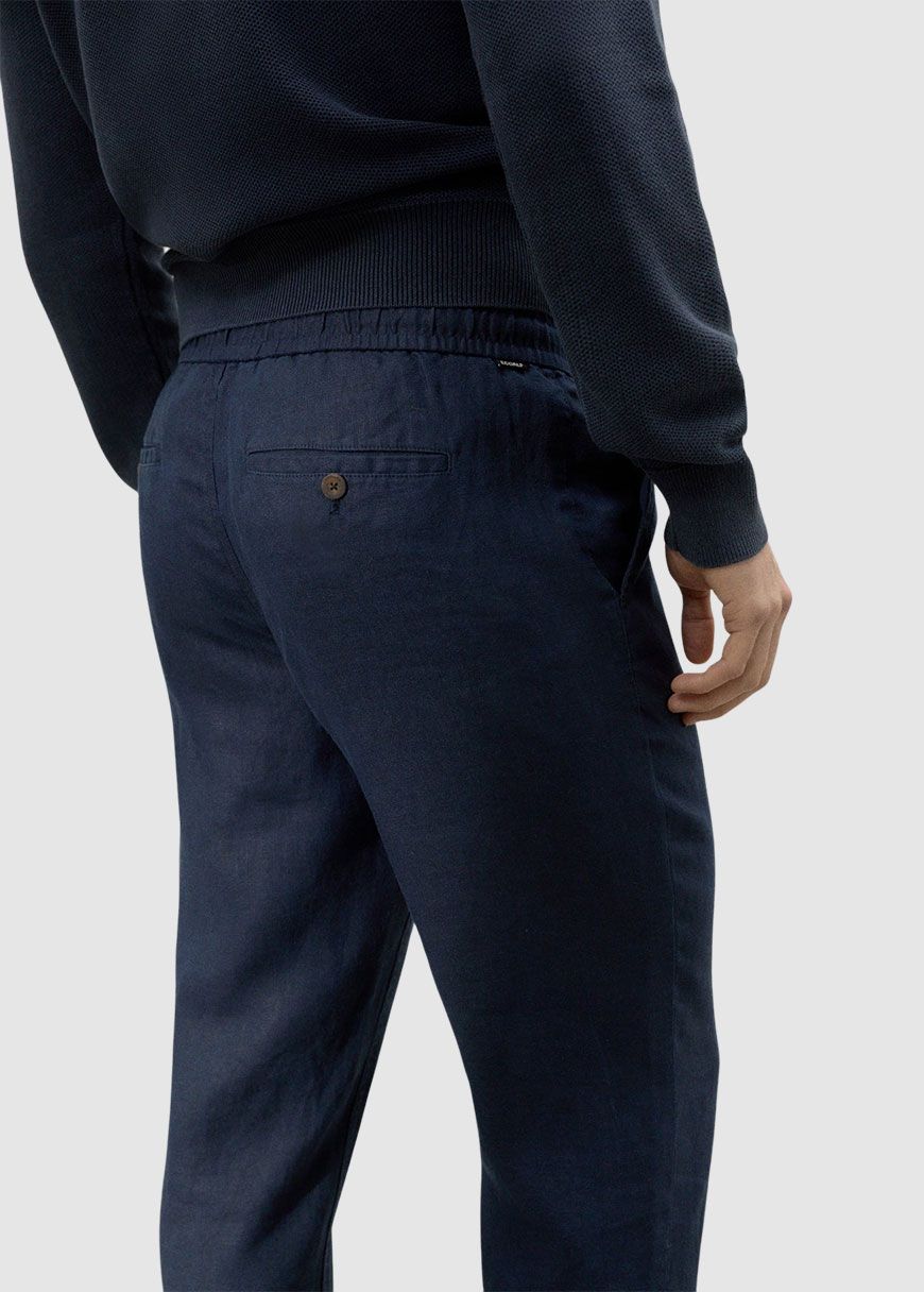 Ethicaalf Linen Pants Man