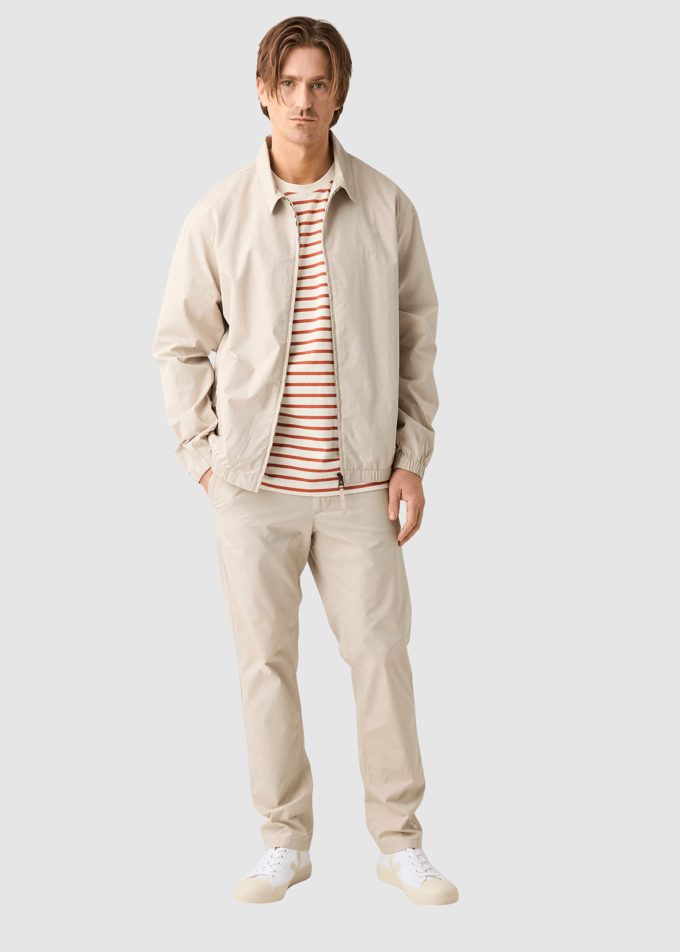 Loose Striped T-Shirt Red Stripe Loose Striped T-Shirt Red Stripe