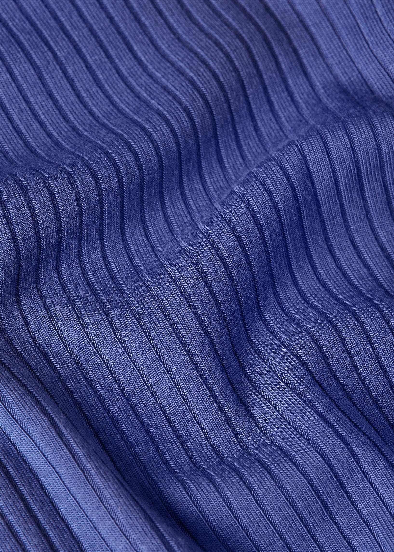 Carice Top Uni Rib Amparo Blue