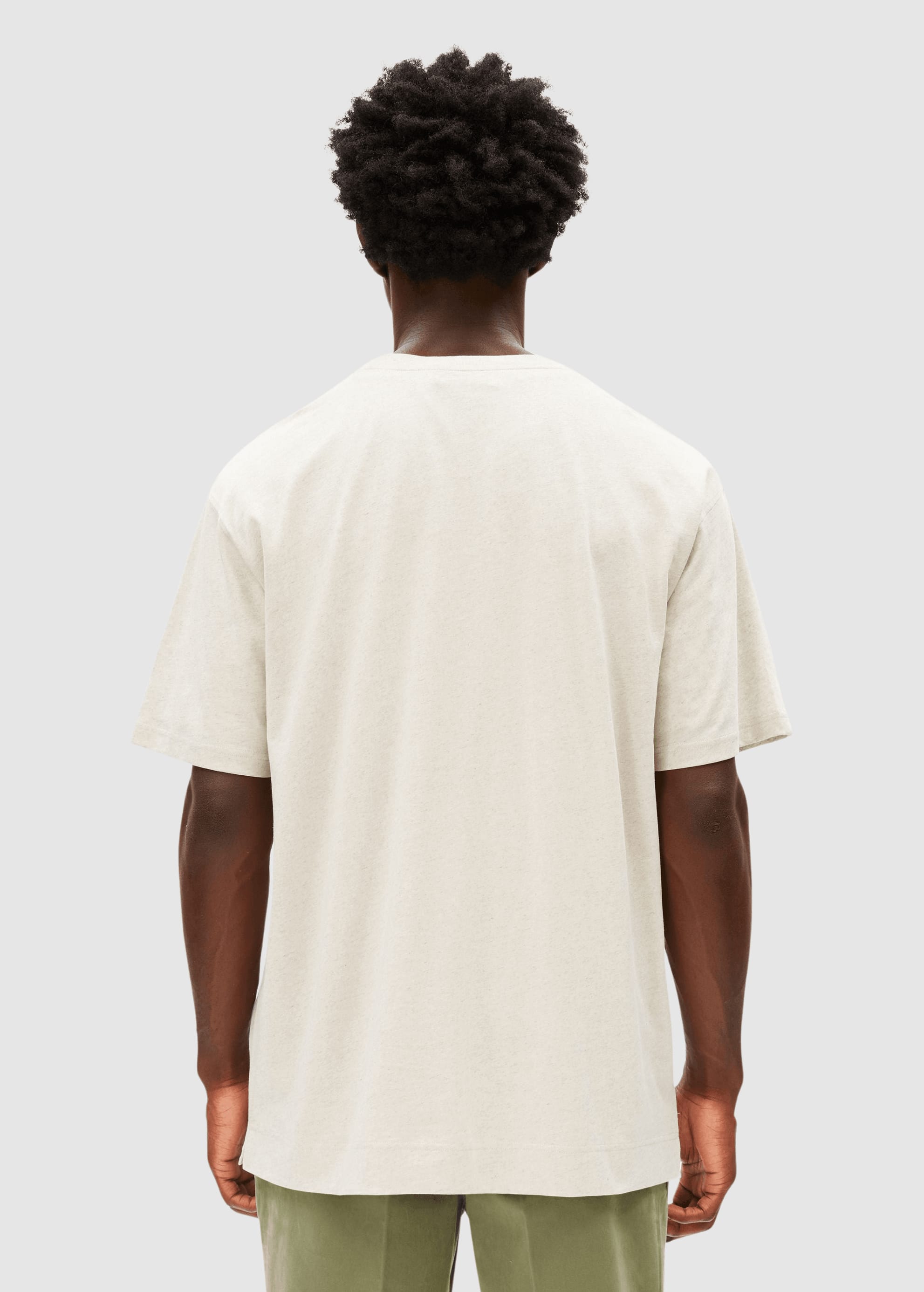 Maarkos Linen Blend T-Shirt Pure Maarkos Linen Blend T-Shirt Pure