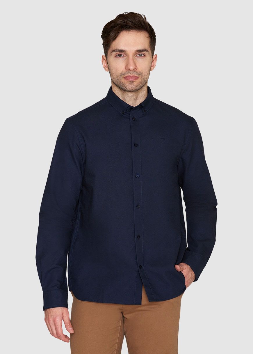 Harald Small Owl Oxford Regular Fit Shirt Harald Small Owl Oxford Regular Fit Shirt